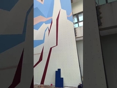 প্রাপ্তবয়স্ক কৃত্রিম পেশাদার ক্লাইম্বিং ওয়াল আউটডোর প্লেগ্রাউন্ড রক ক্লাইম্বিং